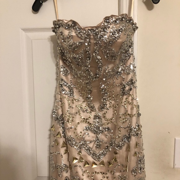 Jovani couture mermaid dress - Picture 4 of 7